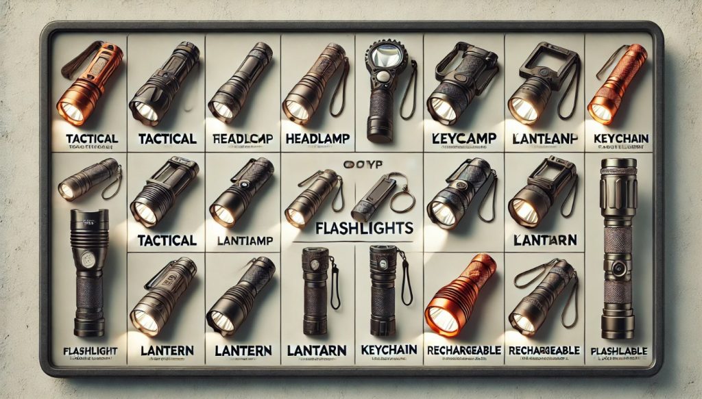 Different Types of Flashlights