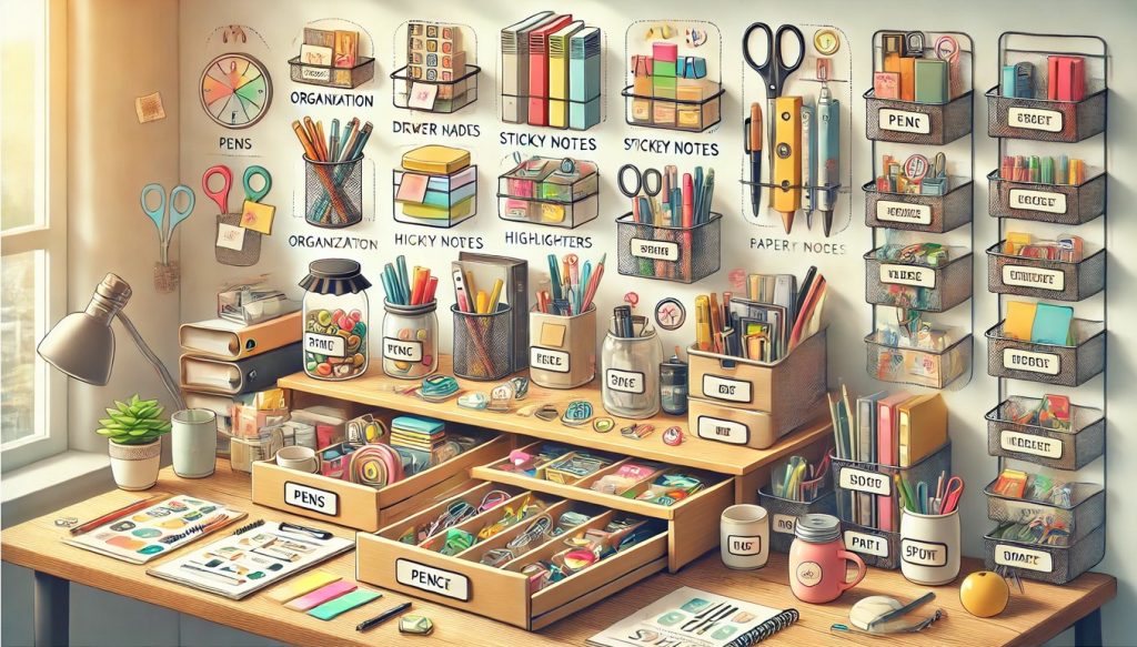 Creative Ways to Organize Stationery Supplies